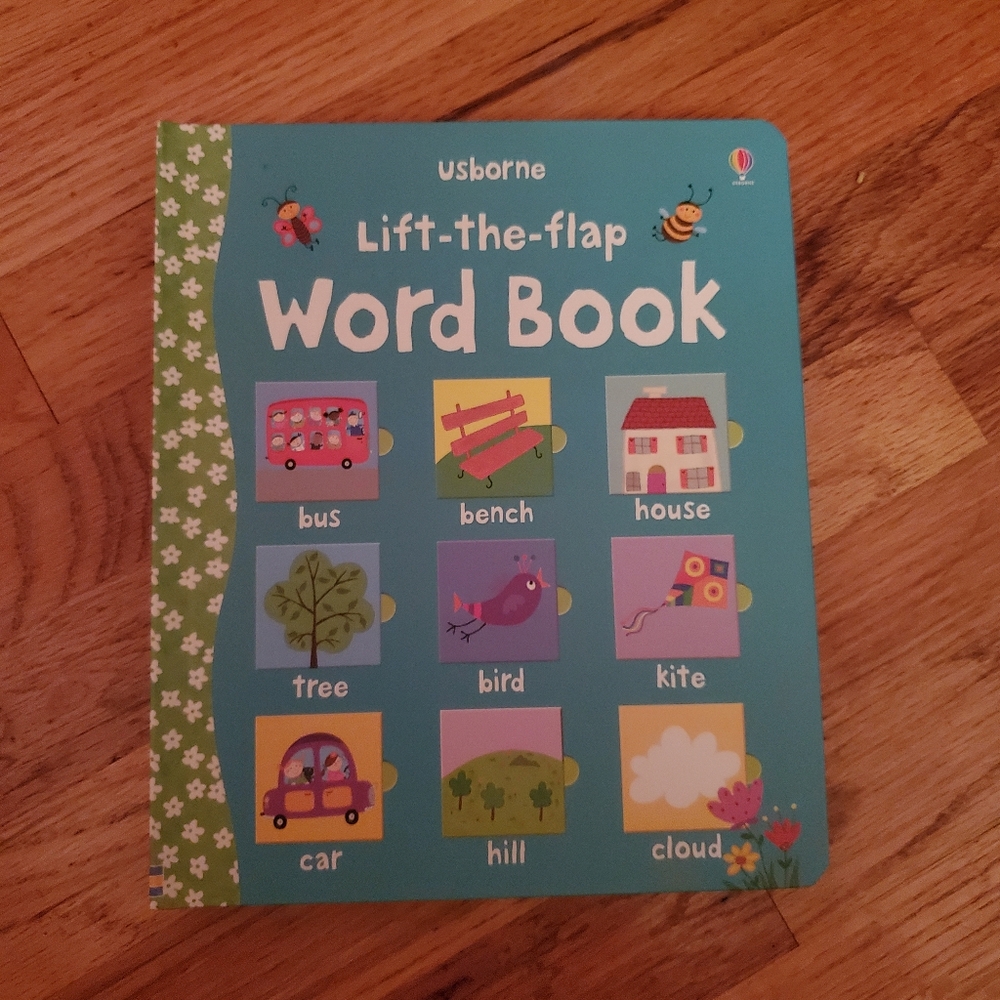 Usborne lift the flap word book